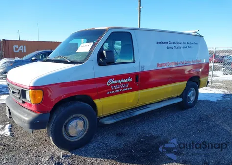 2006 Ford E-250 Commercial/Recreational из США, поврежденный, VIN 1FTNE24WX6DA76067